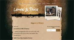 Desktop Screenshot of lemonandpaice.com